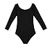 DANSHOW Girls' Team Basic Long Sleeve Leotard for Toddler Gymnastics Dance Ballet