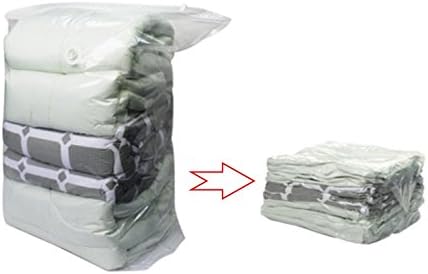 Enormous Space Saver Cube Vacuum Storage Bags, Three Pack. For Blankets, Comforters & Cushions