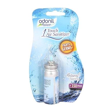 Odonil 1 Touch Air Sanitizer Natural Spring Combo-7.8 g