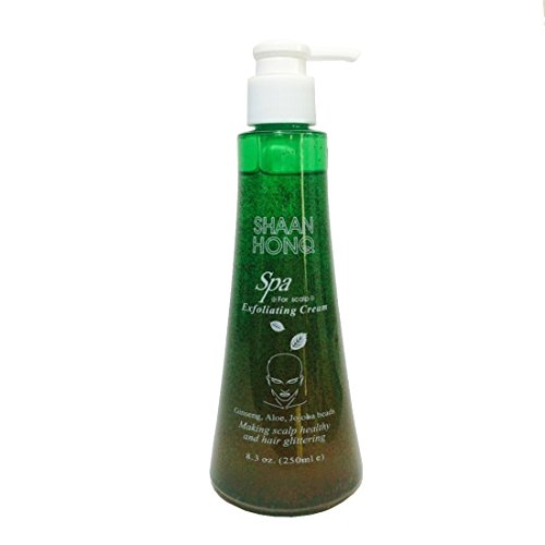SHAAN HONQ Spa EXfoliating Hair Cream For Scalp 250ml / 8.45oz