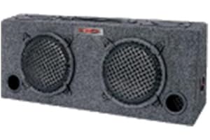 AUDIOPIPE NEW xXx KIC80 2) 8" Car Audio Subwoofers Subs + Box Enclosure + 5" Tweeters