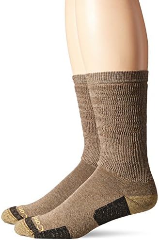 Comfort Toes Men's Diabetic Non Binding 2 Pack Crew