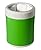 KOOLIO Premium Personal Beverage Cooler, Green