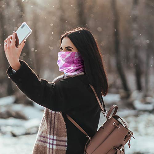 2 Pack Winter Face Mask Neck Gaiter,Cold Weather Breathable Washable Neck Warmer Scarf Balaclava for Running, Skiing,Cycling Motorcycle Riding Other Outdoor Sports,Mens or Womens Unisex Black