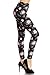 Leggings Depot Ultra Soft Women's Popular Best Printed Fashion Leggings Set1 (First Bloom)