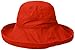 Scala Women's Cotton Hat with Inner Drawstring and UPF 50+ Rating,Poppy2,One Size