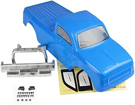 FullFunRC Blue Car Body with Bumper and Roll Cage for BF-4 Monster Truck
