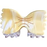 Novelty Butterfly Noodle Hair Clip,Cute Acetate Claw Clips,Bread Hair Clips for Women
