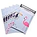 Metronic 100 Pack 10x13 Flamingo Design Poly Mailer Envelopes Shipping Bags with Self Adhesive, Waterproof and Tear-proof Postal Bags