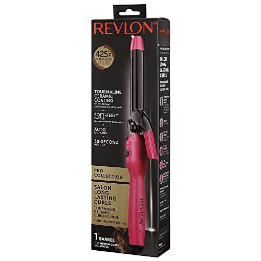 Revlon Salon Long Lasting Medium Curls Curling Iron, 1" - Image 9