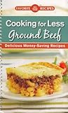 Spiral-bound Favorite All Time Recipes Cooking for Less Ground Beef Delicious Money-Saving Recipes Book