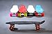 Wasatch Imports Boss Board Complete Vintage Skateboard Color: Revolution (Black Deck with Red Wheels)