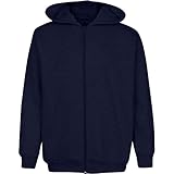 PREMIUM Full Zip Boys Hooded Fleece - Comfortable & Warm Boys Fleece Hoodie