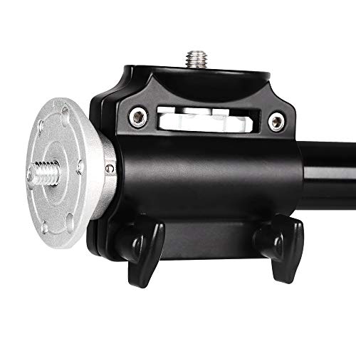 Aluminum 3/8 Screw Support Tripod Arm Rock Solid Cross Bar Side Arm for 4 Heads Head Professional Photography Studio Fixtures