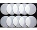 Leak Proof Platinum Silicone Sealing Lid Inserts/Liners for Mason Jars (10 Pack, Regular Mouth)