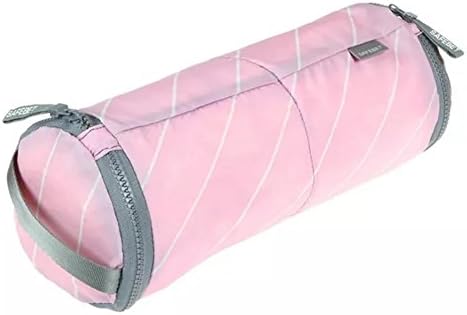 Hoojee Organizers Durable travel Cylinderical Cosmetic Bra Bags Portable Packing Organizer Small Accessories Journey Storage(2 Pcs/Set/Color),Pink