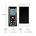 Acekool Laser Measure 131 Feet ,Laser Distance Measure with Single Distance and Continuous Measurement,Area and Volume Measurement,Range Finder with m/in/ft,Laser Measure 0.05 to 40M