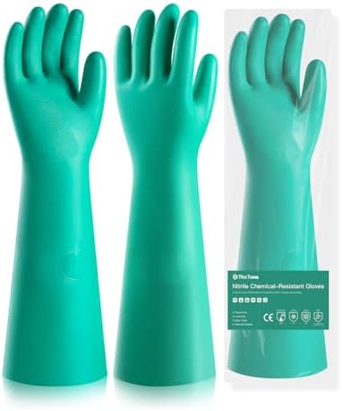 Amazon.com: Sol-Vex Ansell 37-185/9 Nitrile Green Large Gloves