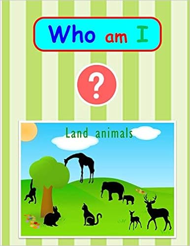 Amazon Who Am I An Animal Guessing Game Land Animal Ketterman Kim Activity Books