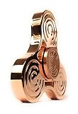 SPIN ME COPPER | Top Metal Fidget Spinner | Luxury Quality | Engineered for long spins (3-8min), High Speed, Ultra-Durable | Helps with EDC, ADHD, Autism, and Increase Focus | Original by NOUSTS