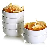 Lifver 12oz Porcelain Dessert Bowls/Cereal Bowl/Soup Bowl Set, Set of 6