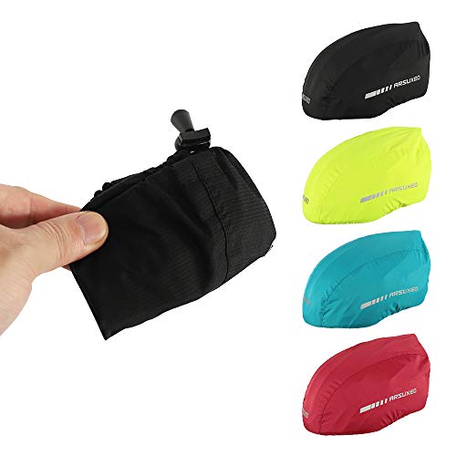 Godyluck Waterproof Bike Helmet Cover with Reflective Strip Cycling Bicycle Helmet Rain Cover Road Bicycle Helmet Water Snow Cover