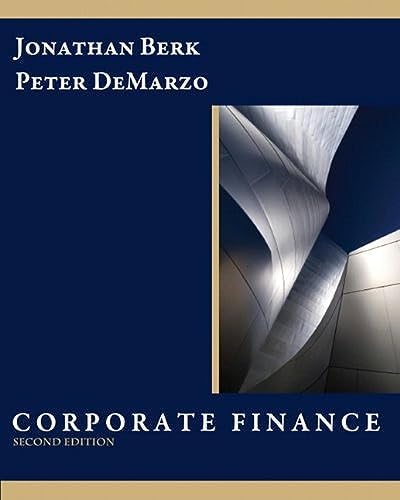 Corporate Finance, 6th edition: Jonathan Berk: 9780137845026