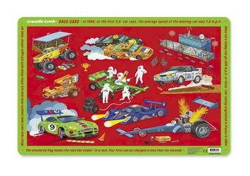 Crocodile Creek Race Cars Placemat