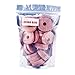 Cedar Blocks for Clothes Storage – 24 Pcs 100% Natural Cedar Rings | Wardrobe & Drawer Freshener for Closet Storage