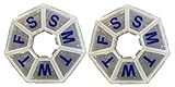 Ezy Dose 7-Day, 7-Sided Pill Reminder, 2-pack