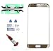 (md0410) OEM GOLD Front Outer Lens Glass Screen Replacement For Samsung Galaxy S7 EDGE G935 + Adhesive + Tools + 5ml UV LOCA Liquid Glue (LCD and Digitizer not included)