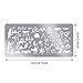 6 Pieces Halloween Nail Stamping Plate Nail Stamping Templates Halloween Nails Skull Ghost Bat Spiderweb Pattern Nail Plates for DIY Nails Art Decoration (Halloween Style)