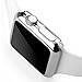 Apple Watch 2 Case 38mm, UMTELE Plated TPU ［Patent Pending］ Scratch-resistant Flexible Case Slim Lightweight Protective Bumper Cover for Apple Watch Series 1, Series 2, Silver