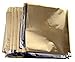 Primacare FB-6831 Emergency Foil Silver & Gold Mylar Thermal Blanket, 62″ Length x 82″ Width (Pack of 10)thumb 2