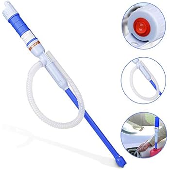 Bestlucky Battery Operated Liquid Transfer Pump, 2D Batteries Baterry Pumps for Water, Diesel, Gas, Oil (Transfer Pumps)