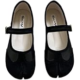 Tabi Shoes Women Mary Janes Ballet Flat - Low Top Split Toe Orthopedic Cute Casual Comfortable Walking Lightweight Female Solid All-Match for Daily Wear Beach Travel Athleisure Standing All Day