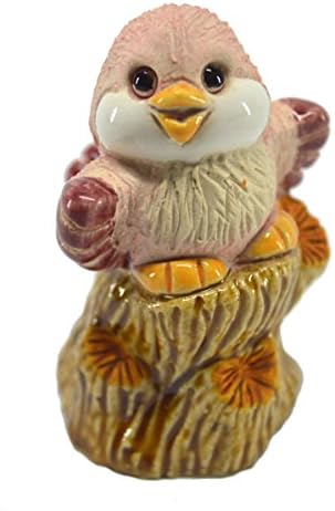 Rinconada 2017 Collection, small Pink BIRD tweeting, 2.2¨H, #AR803R