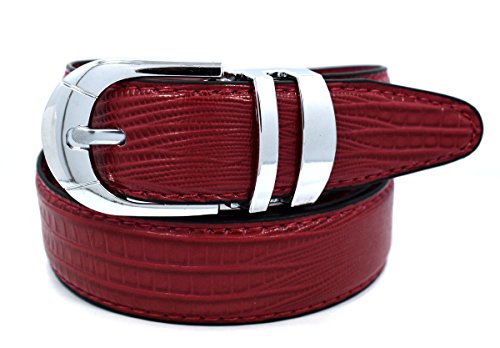 Rp/30 belt -lizard-burgundy-36
