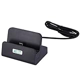 Moto Z Droid / Moto Z Force Dock Charger, MP-Mall USB Data Sync Charging Cradle Dock Station for Moto Z Droid / Moto Z Force (Black)