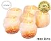 mockins 2.5 lbs 6 pack Natural Himalayan Salt Tea Light Candles Holder | Great Room Decor