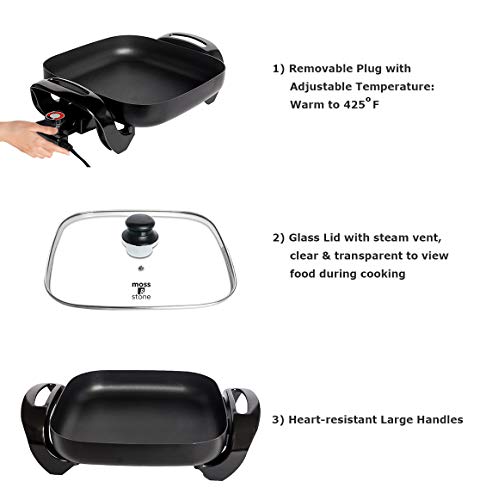 3 Ultimate+Non+Stick+Adjustable+Temperature+Heat+Resistant