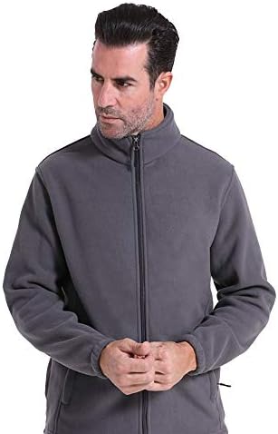 Vanca Mens Army Military Tactical Full-Zip Hooded Outdoor Jacket & Warm Fleece Lined Inner Jacket