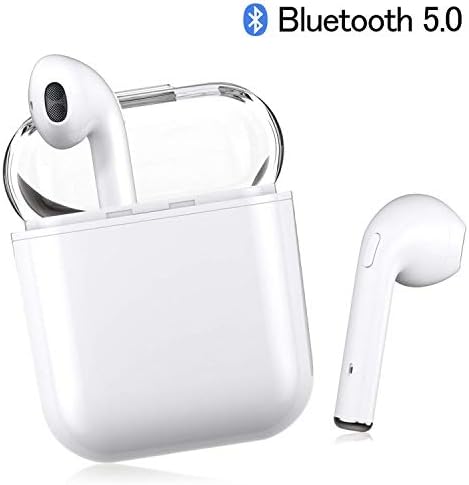 chongjun I8X transparent wireless Bluetooth headset, Bluetooth mini ear headphones for iPhone/iPad/iPod/Android smartphones