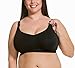Popping Candy Wireless Nursing Bra (for F-K Cups), Maternity Seamless Breastfeeding Bralette