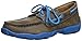 Twisted X Boys' And Neon Blue Driving Mocs - Ydm0016