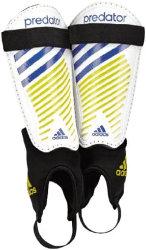 Adidas Predator Club SHIN Guards (White/Prime Blue) (S)