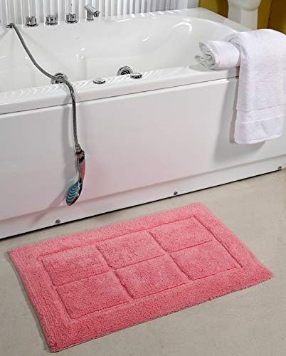 Homefurry Pink WINDY WINDOW Bath Mat