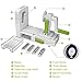 Spiralizer 5-Blade Vegetable Spiralizer,Sedhoom Foldable Spiral Slicer,Zucchini Noodle & Veggie Pasta & Spaghetti Maker for Low Carb/Paleo/Gluten-Free Meals