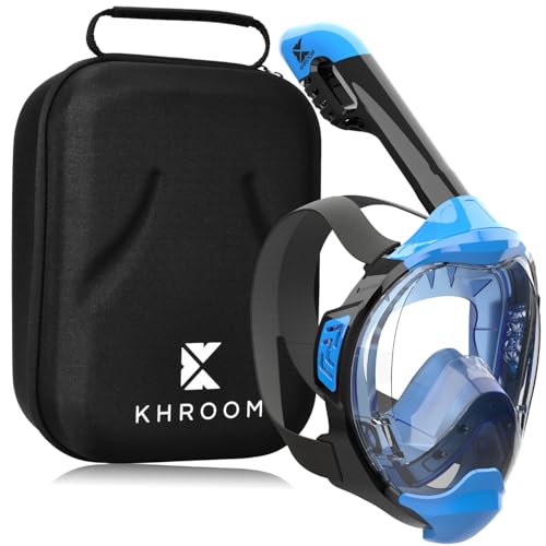 Khroom Schnorchelmaske für Erwachsene Seaview Y, CO2 sicher, SGS geprüft