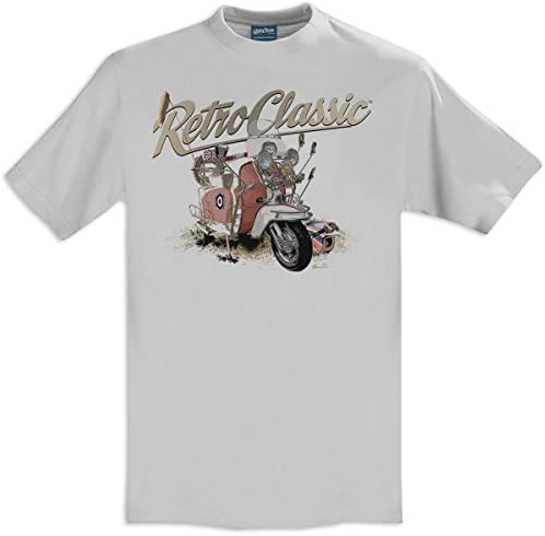 RetroClassic Retro MOD Lambretta Scooter Mens T-shirt